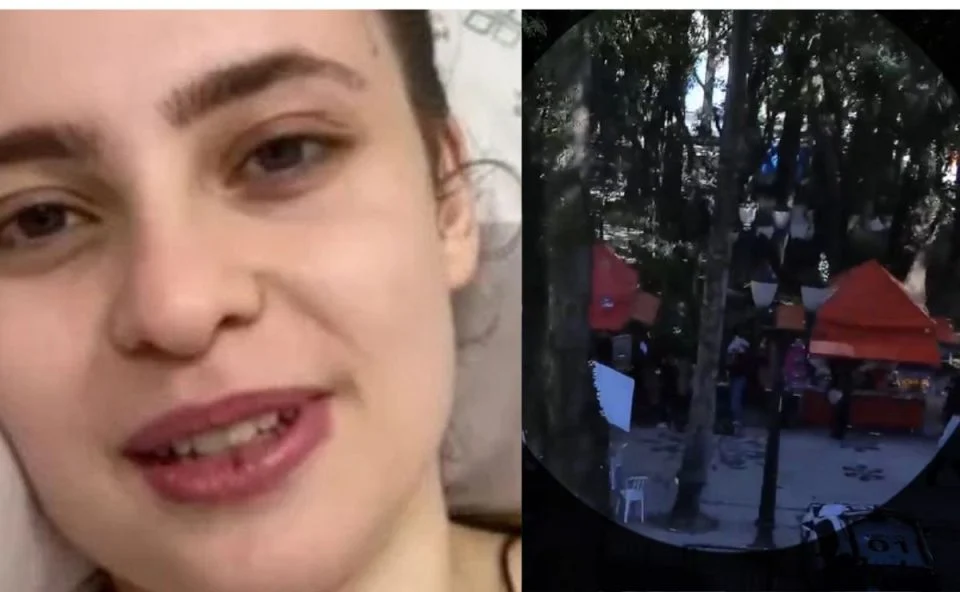 Vídeo mostra momento exato em que galho atinge Ana Beatriz na Praça Osório