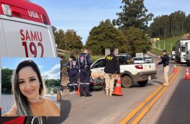Identificada mulher de 32 anos que morreu em colisão na rodovia BR-163 na Região Oeste de Santa Catarina