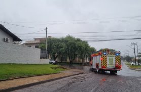 Corpo de Bombeiros de Cascavel é acionado para verificar fumaça após denúncia