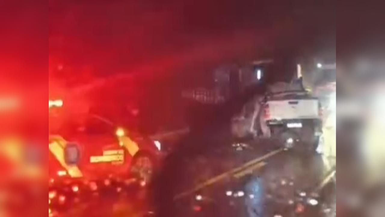 Colisão frontal mobiliza equipes de resgate na BR-277 entre Guaraniaçu e Nova Laranjeiras