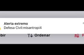 Falso alerta da Defesa Civil atingiu cerca de 30 milhões em 8 estados