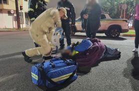 A bruxa está solta! Mais um acidente de trânsito mobiliza Siate e Samu em Cascavel