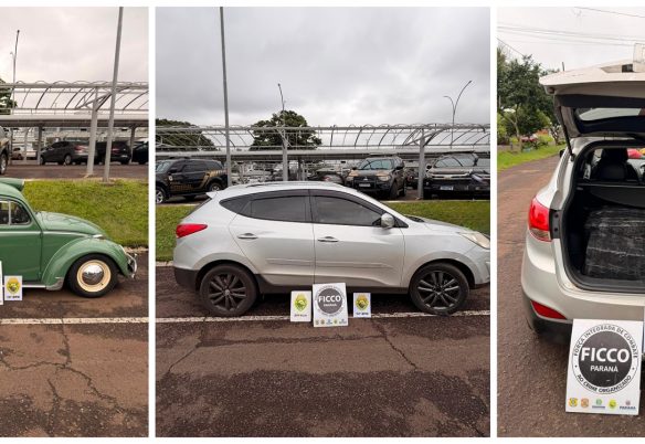 Quase 2 toneladas de maconha são apreendidas em Foz do Iguaçu durante ação integrada da polícia