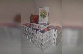 PM apreende carga de celulares, tablets e medicamento estrangeiro em ônibus interestadual