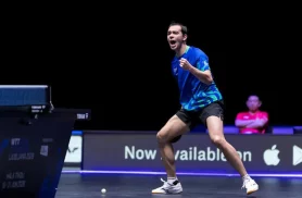 Hugo Calderano cai na final e perde chance do tri no WTT da Eslovênia Hugo Calderano cai na final e perde chance do tri no WTT da Eslovênia