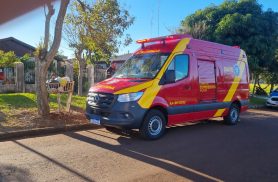Idosa de 80 anos fica ferida após queda em residência no bairro Esmeralda