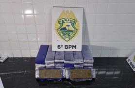 Operação na rodoviária de Cascavel resulta na apreensão de 44 kg de drogas e prisão de dois homens