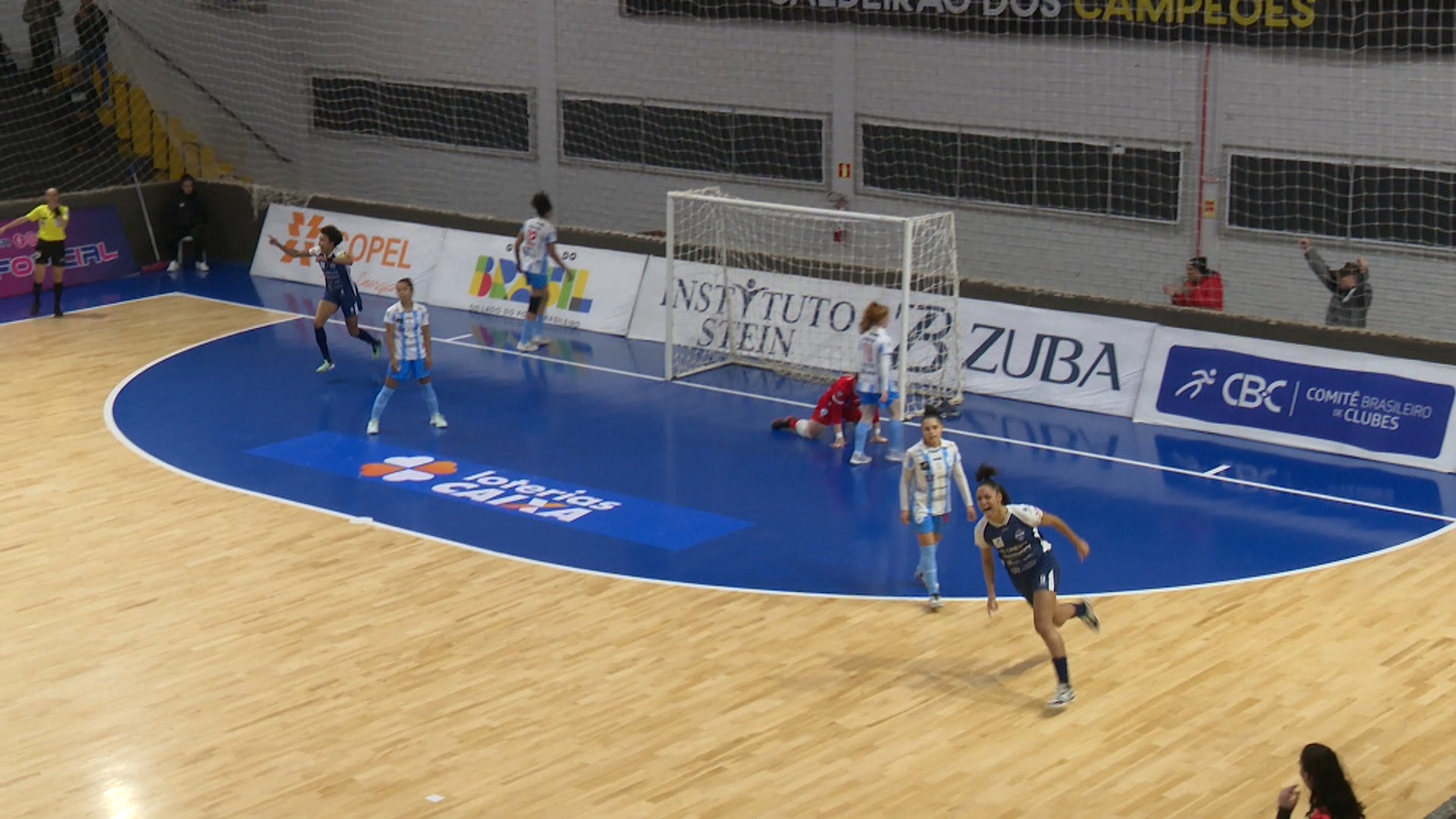 Imagem relativa a Veja os melhores momentos da vitória do Stein Cascavel Futsal por 2x0 contra o Londrina