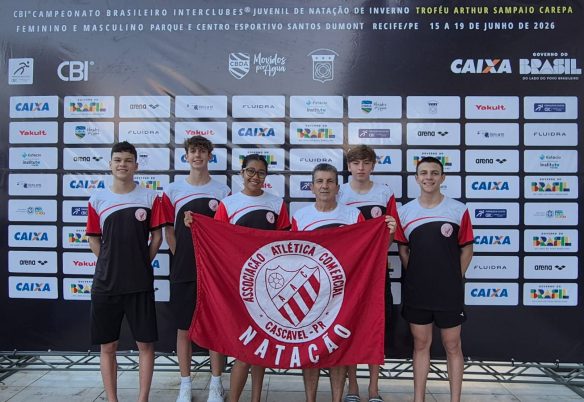 Equipe juvenil faz história em Brasileiro de Natação e coloca Cascavel entre as potências da base nacional