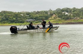 Corpo é visto boiando no Rio Paraná e buscas mobilizam Marinha próximo à Ponte da Amizade