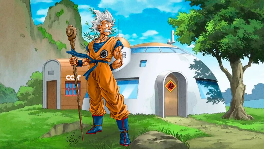 Toyotaro recria arte clássica de Goku idoso e surpreende fãs de Dragon Ball Imagem referente a Toyotaro recria arte clássica de Goku idoso e surpreende fãs de Dragon Ball