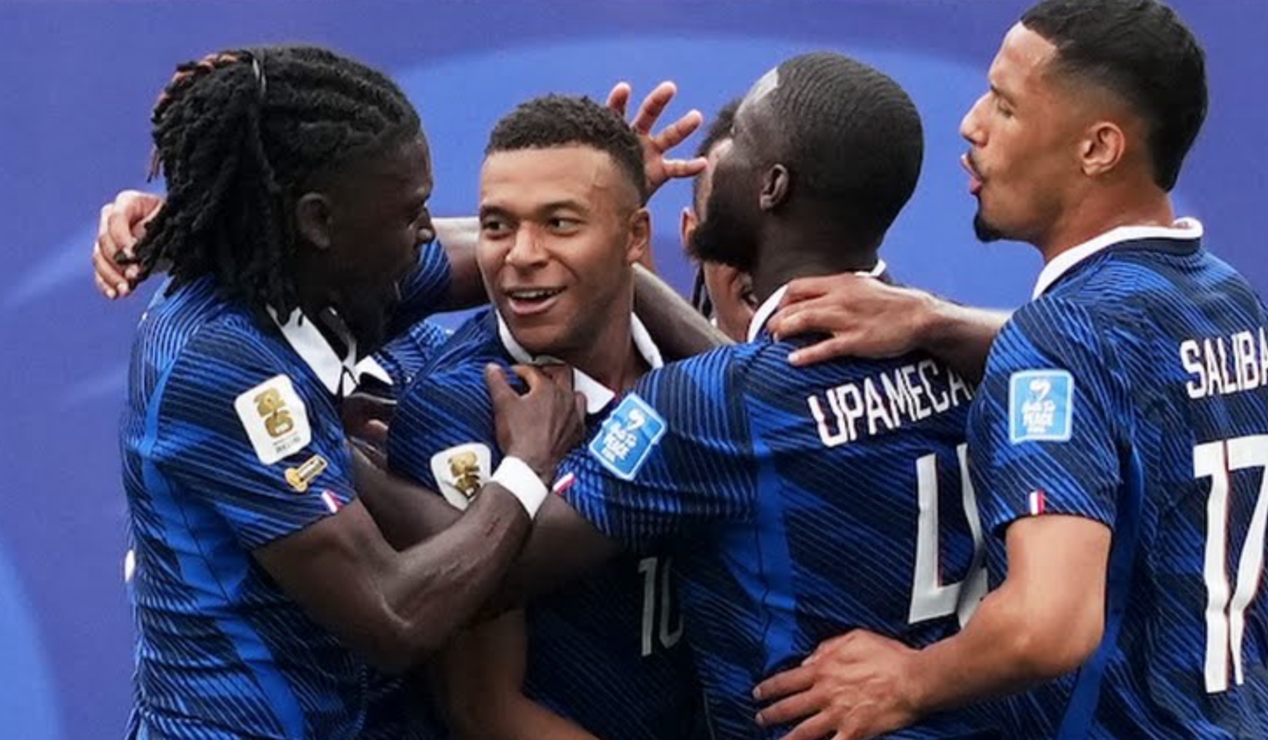 Imagem relativa a Quantos gols Mbappé tem pela seleção francesa?