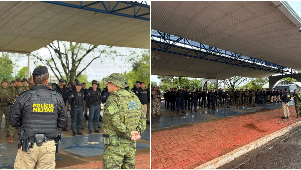 Operação SULMaSSP é lançada em Guaíra e reforça policiamento na fronteira do Paraná Imagem referente a Operação SULMaSSP é lançada em Guaíra e reforça policiamento na fronteira do Paraná