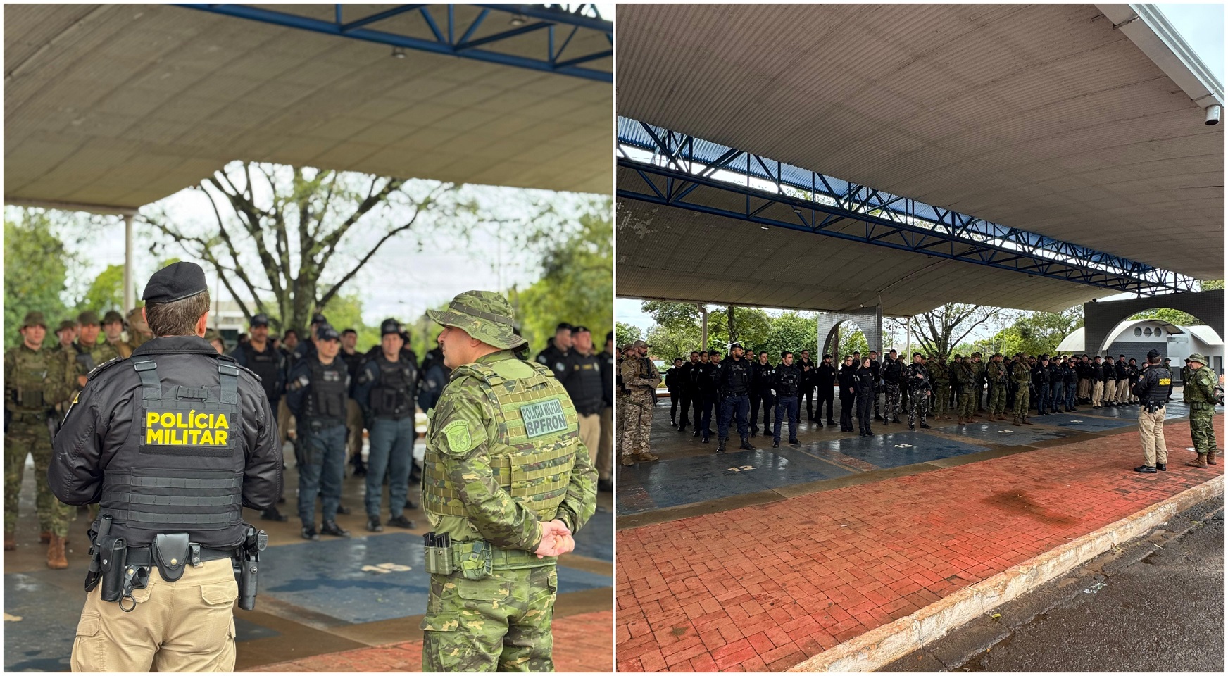 Imagem relativa a Operação SULMaSSP é lançada em Guaíra e reforça policiamento na fronteira do Paraná
