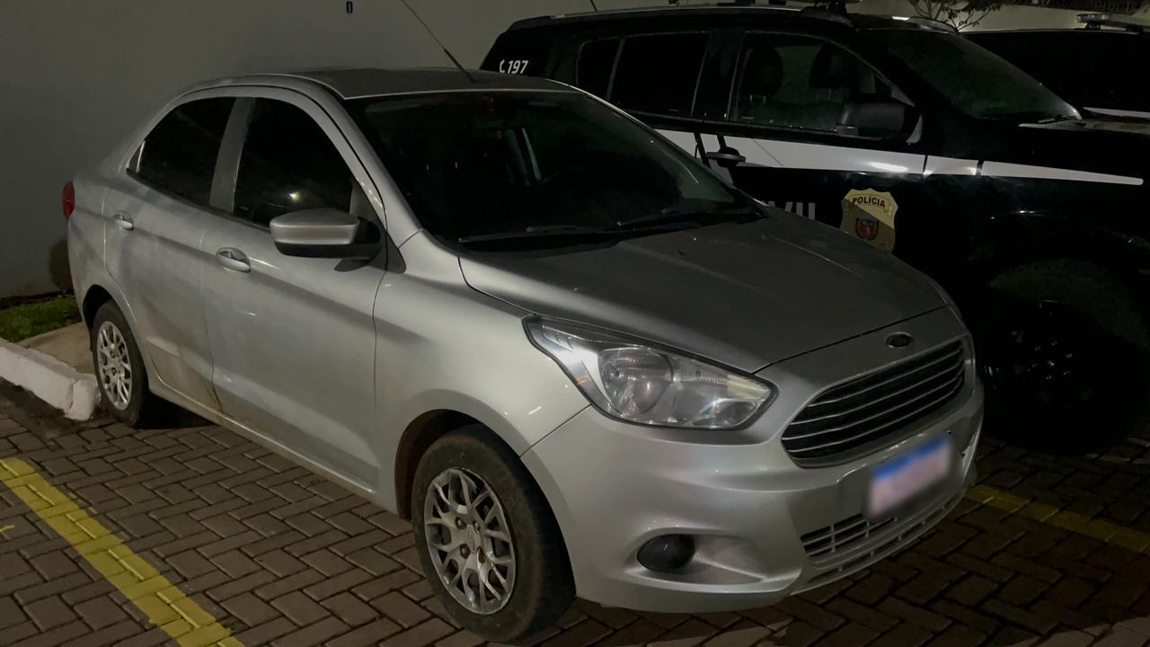 Guarda Municipal de Cascavel recupera Ford Ka furtado no Bairro Cancelli
