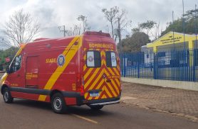 Mulher de 47 anos sofre queda em CMEI no bairro Santa Felicidade, em Cascavel