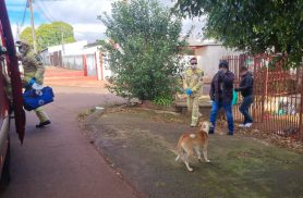 Homem de 63 anos sofre queda em calçada na Avenida das Torres em Cascavel