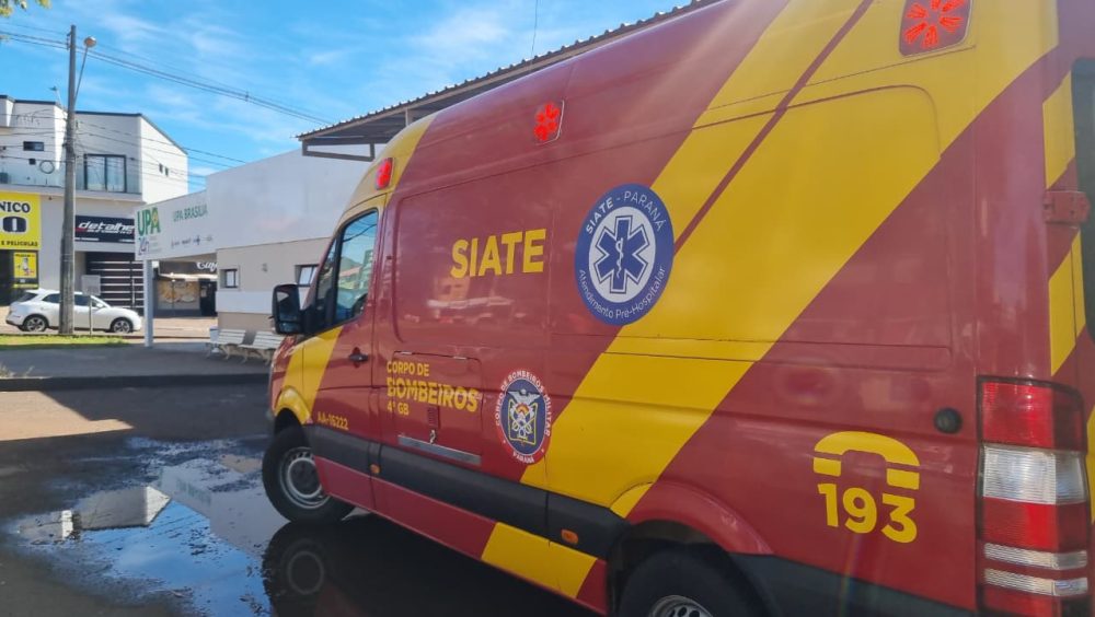 Idoso de 74 anos cai de escada e é socorrido pelo Siate na Região Norte Imagem referente a Idoso de 74 anos cai de escada e é socorrido pelo Siate na Região Norte