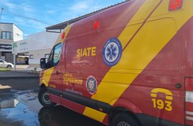 Idoso de 74 anos cai de escada e é socorrido pelo Siate na Região Norte