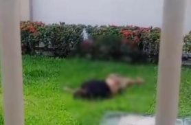 Suspeito de furto de fios é encontrado morto no pátio da Igreja dos Mórmons