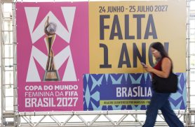 Brasília inicia contagem regressiva de 1 ano da Copa do Mundo Feminina