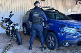 Motocicleta furtada no São Cristóvão é recuperada pela Guarda Municipal no Centro Motocicleta furtada no São Cristóvão é recuperada pela Guarda Municipal no Centro