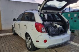PRF apreende grande quantidade de maconha em carro na BR-277 em Cascavel