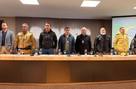 AMOP recebe comitiva de Segurança Pública do Estado