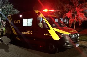 Idosa de 82 anos sofre queda e é socorrida pelo Siate no bairro Universitário