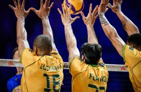 Brasil pega Itália atrás de reabilitação na Liga das Nações de vôlei