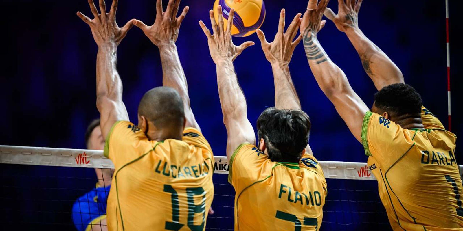 Imagem relativa a Brasil pega Itália atrás de reabilitação na Liga das Nações de vôlei