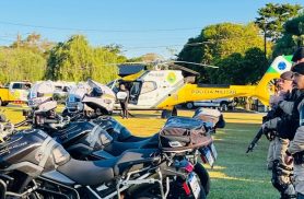 Companhia de Choque é inaugurada em Foz do Iguaçu e PM lança Operação Omnis na Tríplice Fronteira