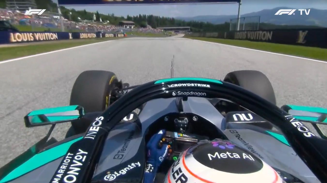 Imagem relativa a Antonelli lidera primeiro treino livre do GP da Áustria; Mercedes domina sessão com dobradinha