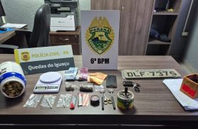 Dois são presos em ação contra o tráfico de drogas em Quedas do Iguaçu