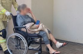 Box estoura e deixa mulher sangrando no banho no bairro Brasília