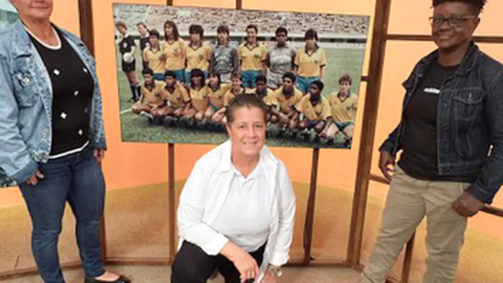 Imagem referente a Pioneiras do futebol contam trajetória no programa Sem Censura