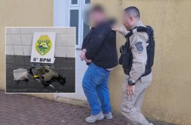 Homem é preso com drogas e pistola em Cascavel