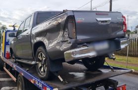 Camionete furtada de paciente em tratamento é recuperada na BR-163