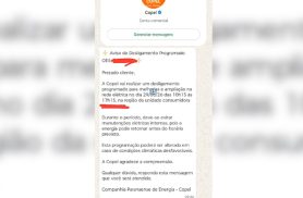 Após revolta de moradores da região Norte da cidade, Copel cancela desligamento previsto para o horário do jogo do Brasil