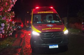 Siate e PM são mobilizados para atender briga de casal no Cascavel Velho