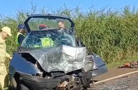 Grave acidente na BR-369 deixa dois mortos e três feridos neste domingo