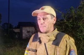 Subtenente dos Bombeiros detalha incêndio em casa abandonada no Centro de Cascavel