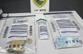 PM apreende drogas e dinheiro durante Operação Faro em Foz do Iguaçu