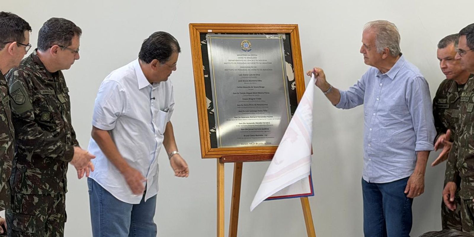 Instituto de Pesquisas do Exército na Amazônia é inaugurado em Manaus Imagem referente a Instituto de Pesquisas do Exército na Amazônia é inaugurado em Manaus