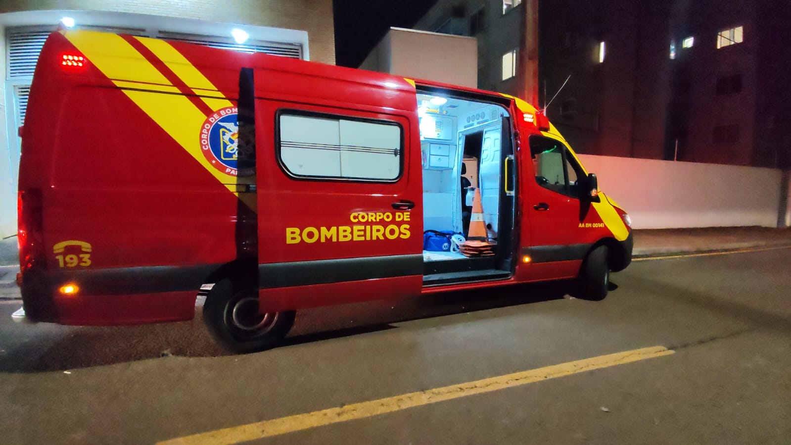 Menino de 13 anos é atendido na UPA após sofrer queda de bicicleta