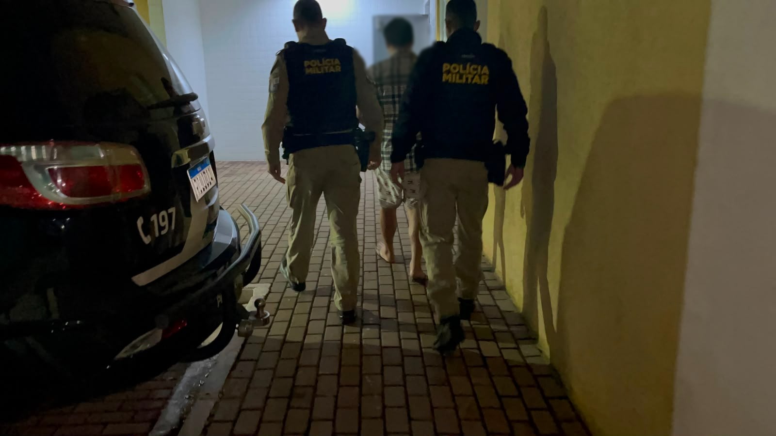Filho é preso após agredir mãe em Guaraniaçu