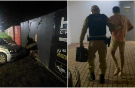 Motorista sem CNH, causa acidente em cascavel e é detido no Brazmadeira