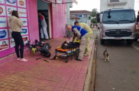 Adolescente de 14 anos fica ferida após queda de autopropelido em Cascavel