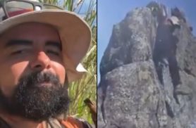 Identificado como Caio Rocha o homem que morreu após despencar de pedra de 150 metros