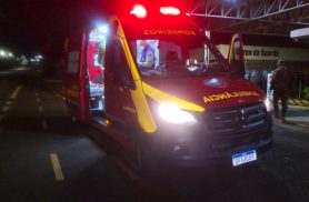 Ciclista sofre queda na marginal da BR-277 e é socorrido após chegar ao 15º BLog Ciclista sofre queda na marginal da BR-277 e é socorrido após chegar ao 15º BLog